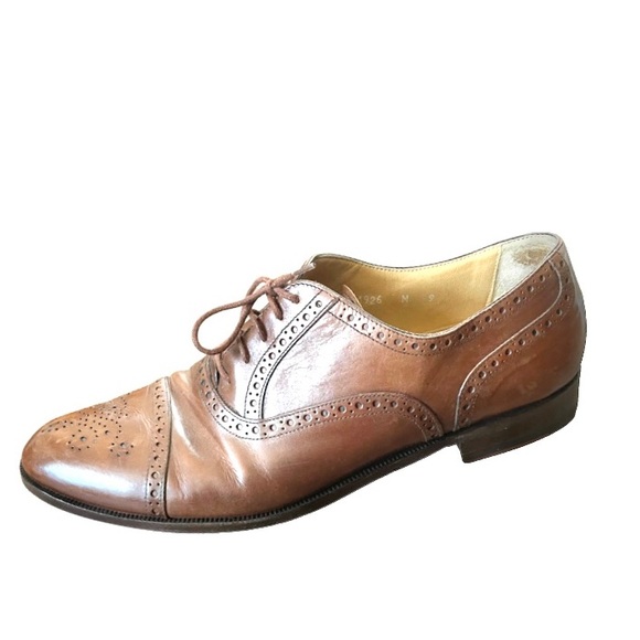 BRUNO MAGLI Milford Brown Leather Oxfords | 9 - Picture 3 of 9